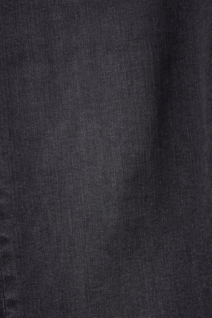 Mid-Rise-Stretchjeans in schmaler Passform, BLACK MEDIUM WASHED, detail image number 6