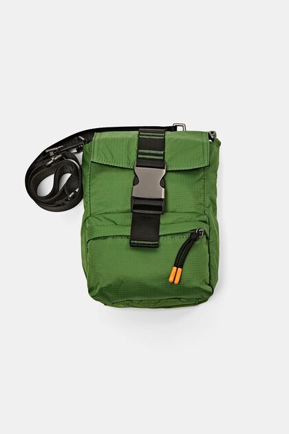 Ripstop-Schultertasche, LEAF GREEN, overview