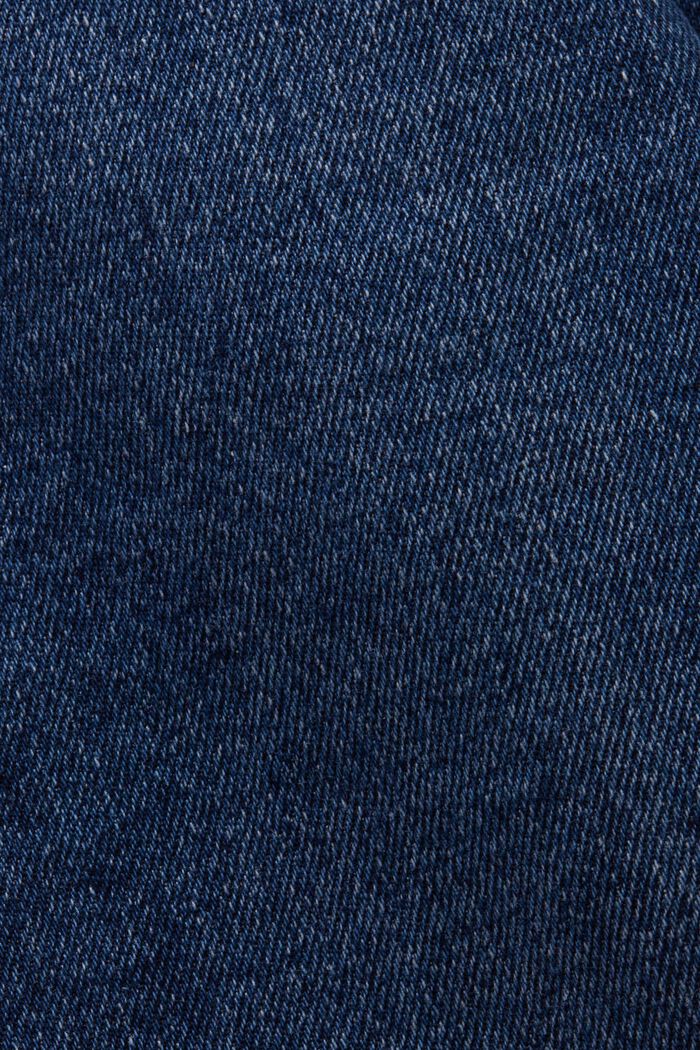 Recycelt: Jeans mit gerader Passform, BLUE DARK WASHED, detail image number 6