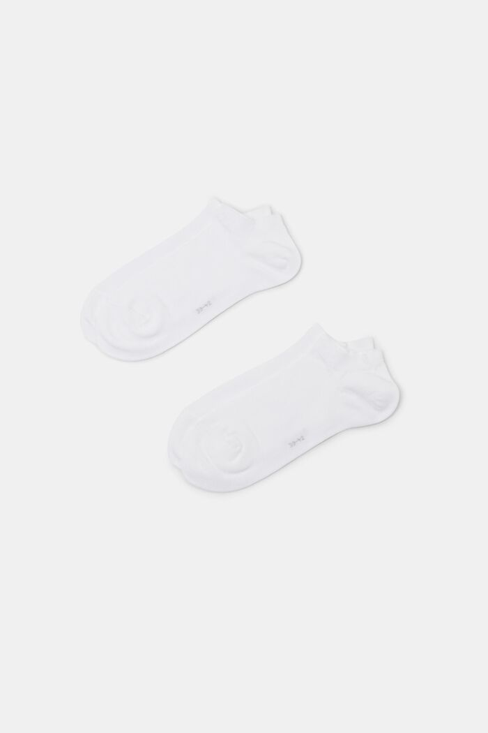 2er-Set Socken, Bio-Baumwolle, WHITE, detail image number 0