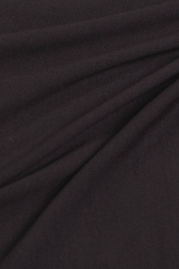 Nachthemd mit Spitze, LENZING™ ECOVERO™, BLACK, detail image number 4