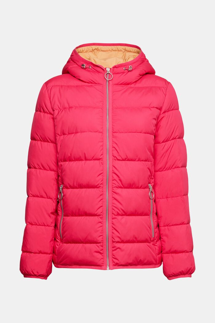 Jackets outdoor woven, PINK FUCHSIA, overview