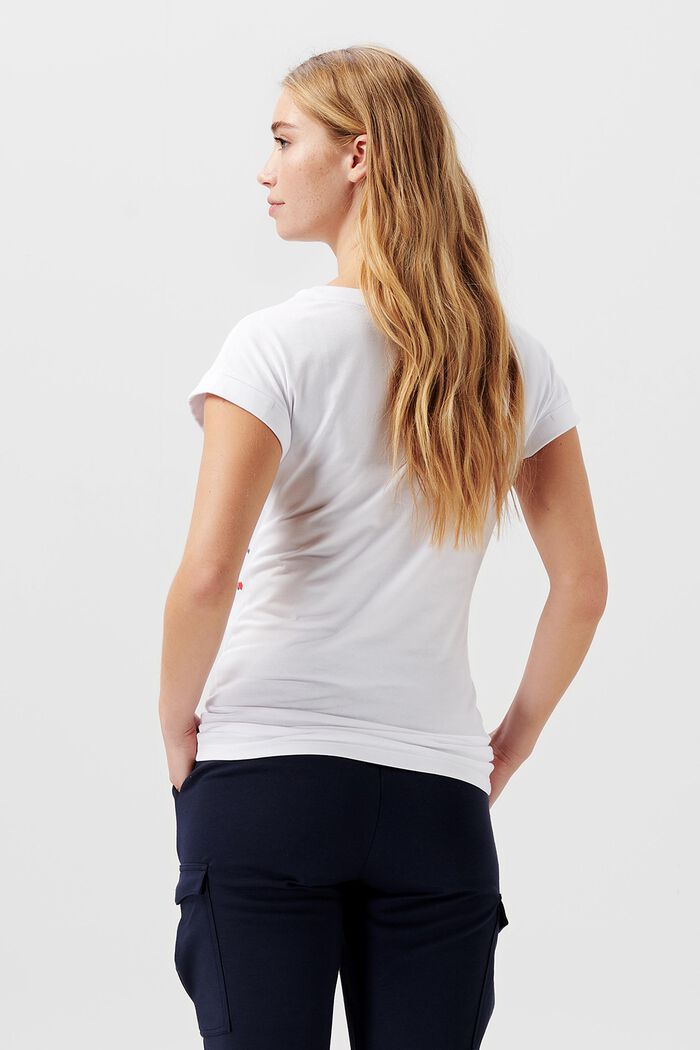 T-Shirt mit Herz-Print, BRIGHT WHITE, detail image number 1