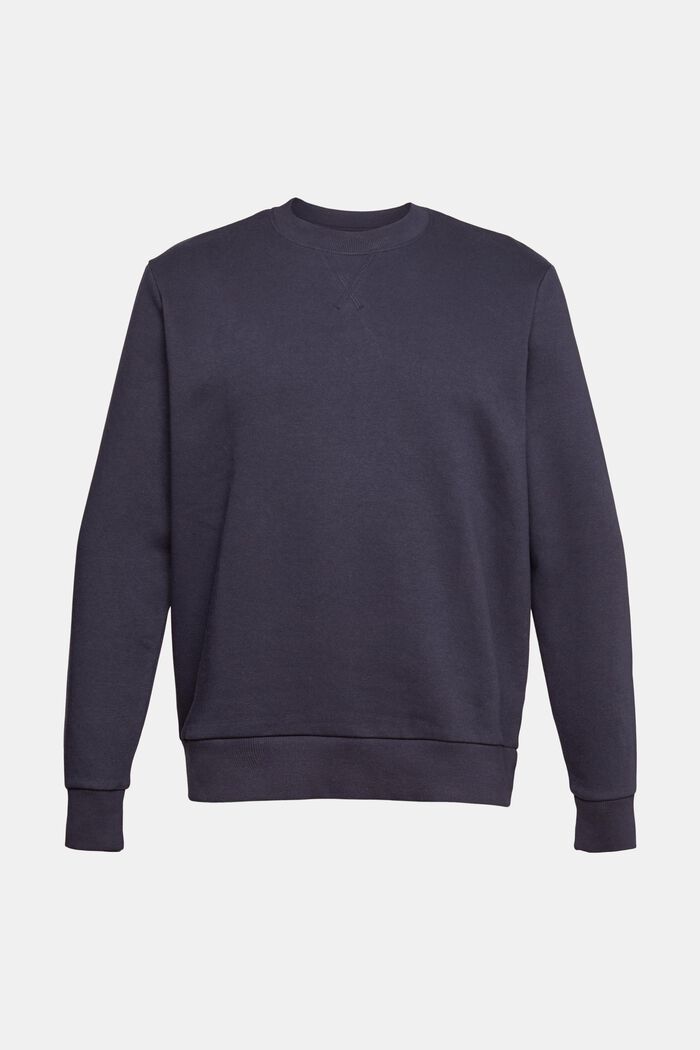 Recycelt: unifarbenes Sweatshirt, NAVY, detail image number 6