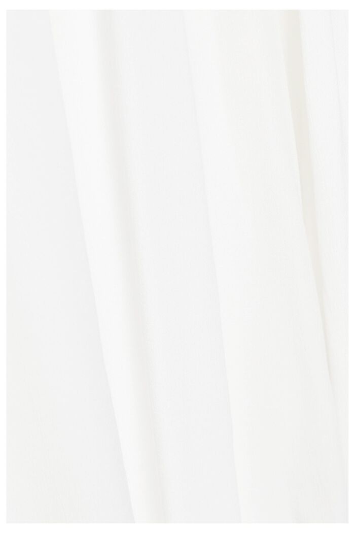 Bluse mit Spitzendetail, OFF WHITE, detail image number 4