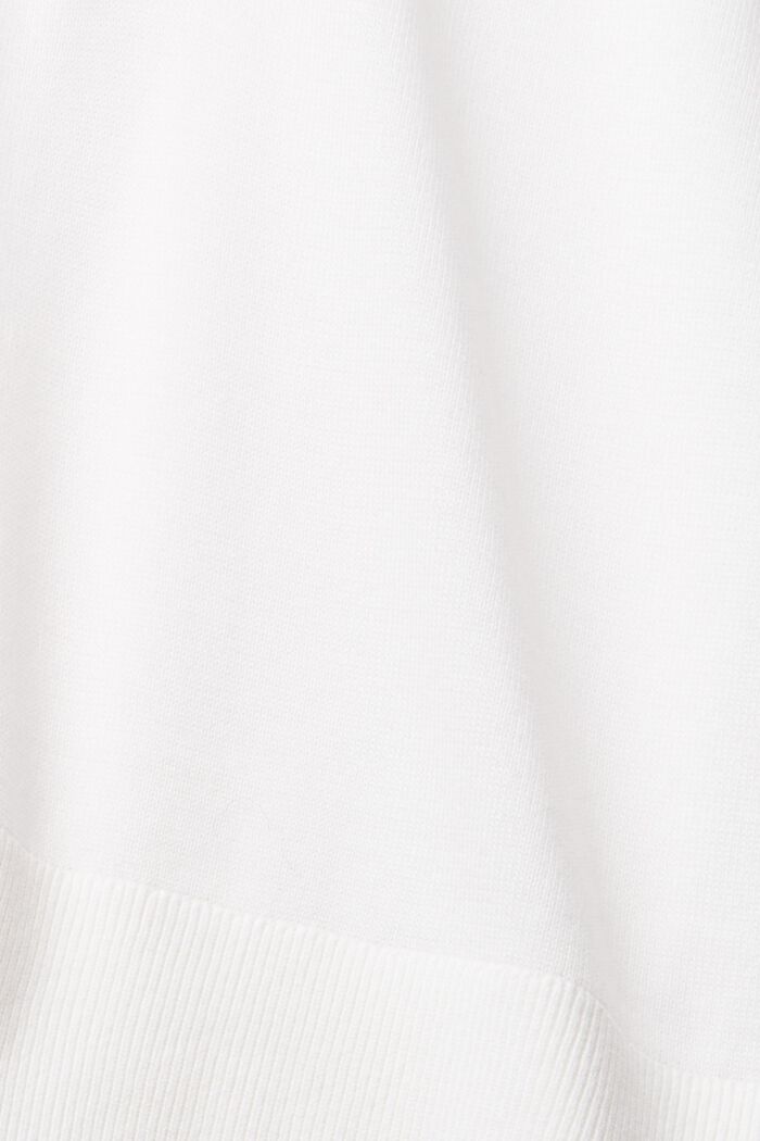 Pullover mit Polokragen, OFF WHITE, detail image number 1