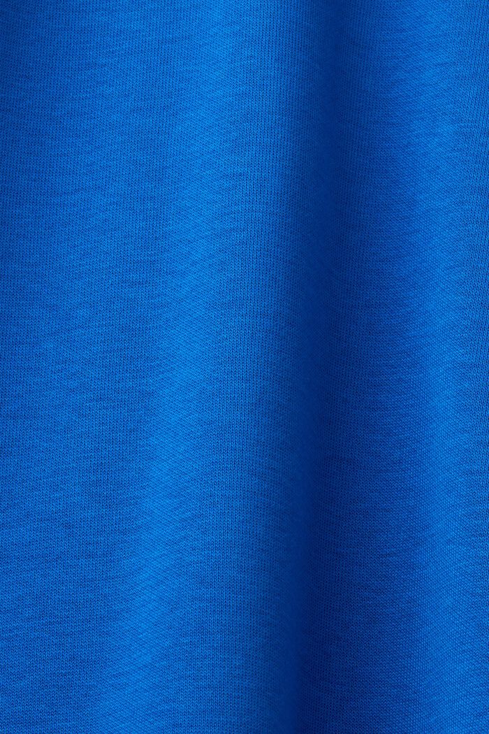 Sweatshirt mit Logostickerei, BRIGHT BLUE, detail image number 5