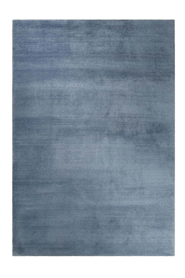 Hochflor-Teppich in vielen Trendfarben, GREY BLUE, detail image number 0
