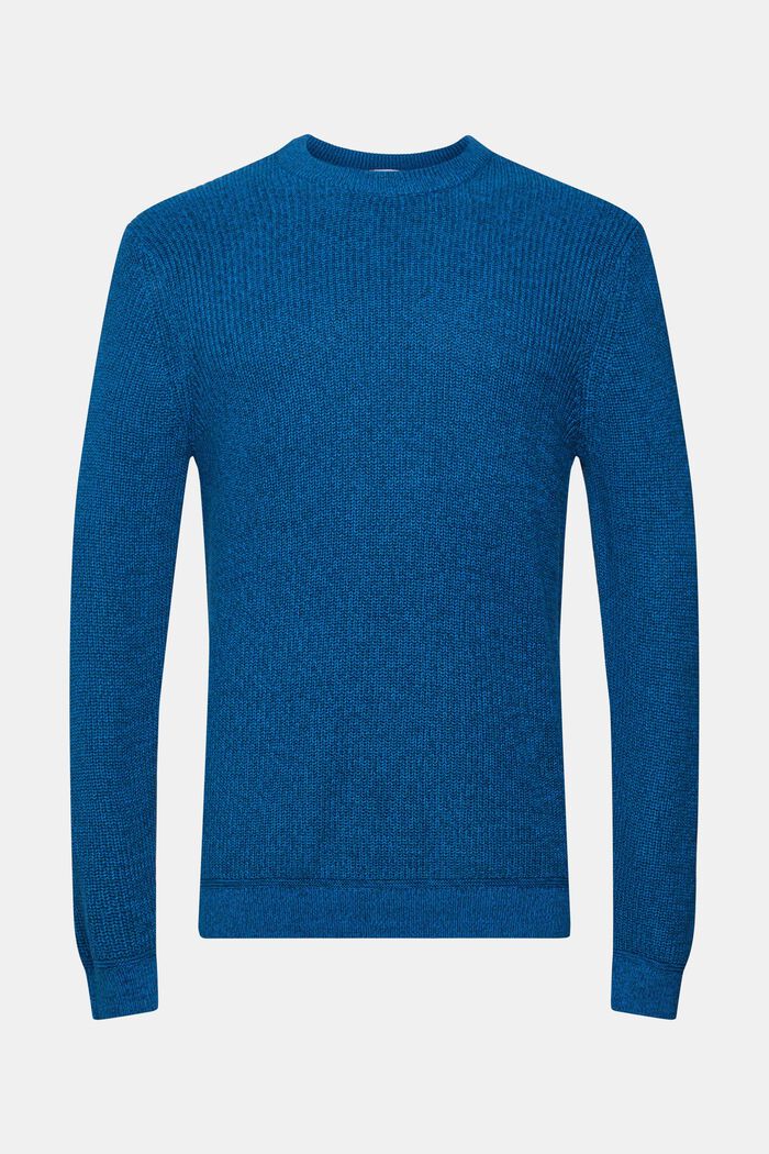 Pullover mit Zopfstrick, PETROL BLUE, detail image number 5