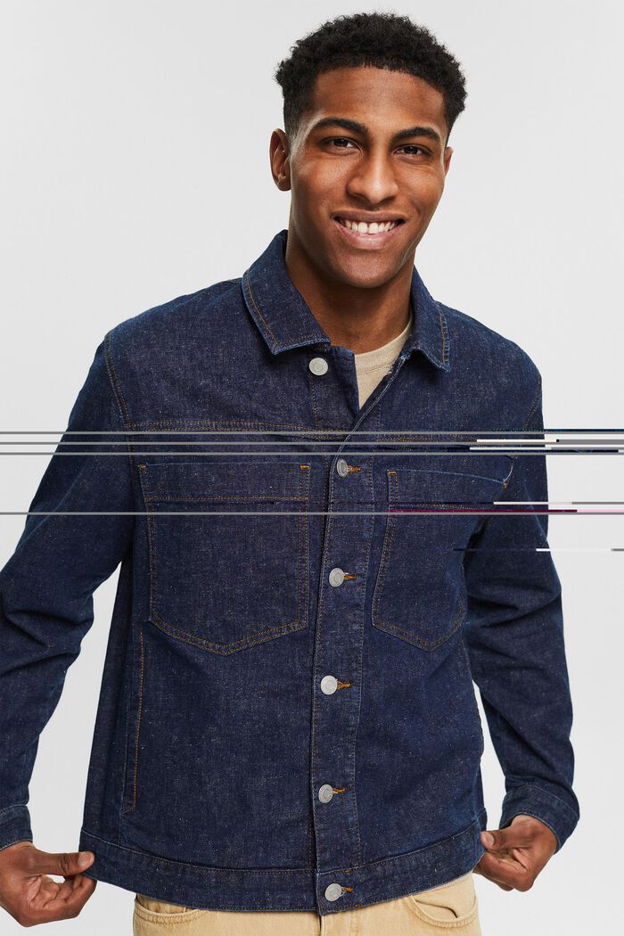 Hemdjacke aus Jeans, Organic Cotton