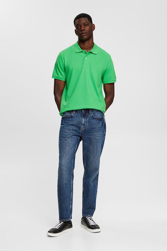 Slim Fit Poloshirt, GREEN, detail image number 4