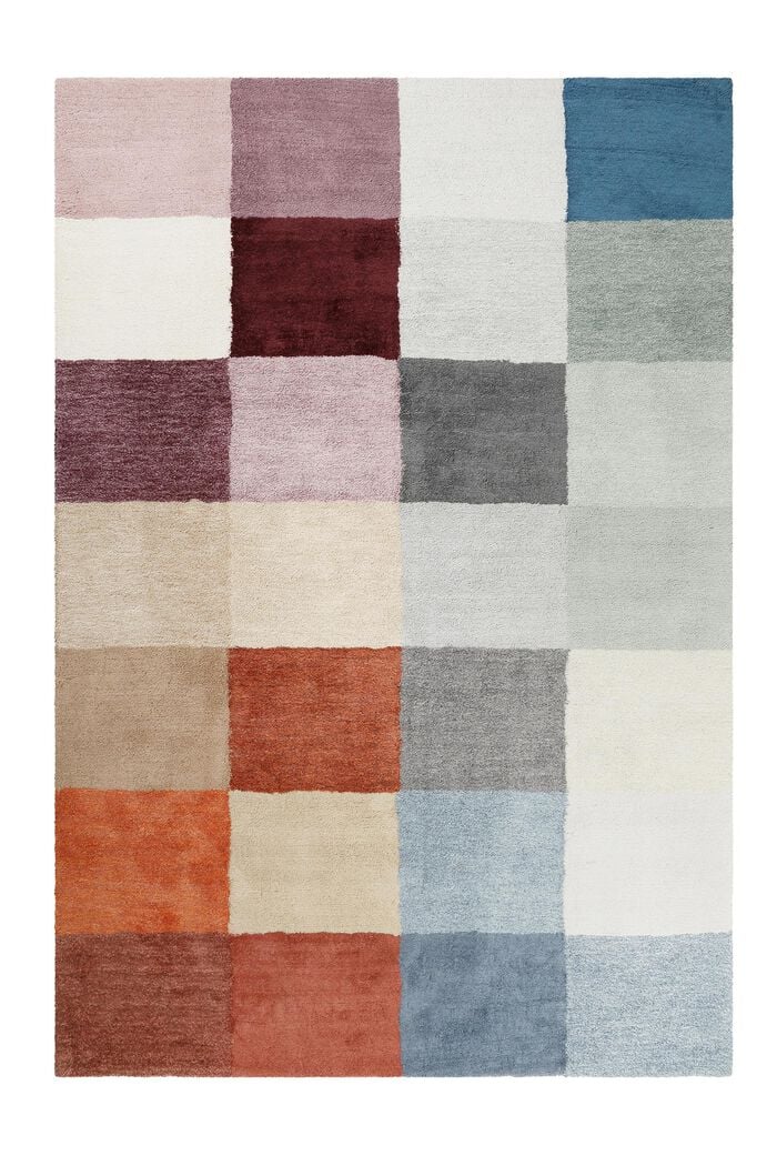 Hochflor-Teppich in vielen Trendfarben, MULTICOLOR, detail image number 0