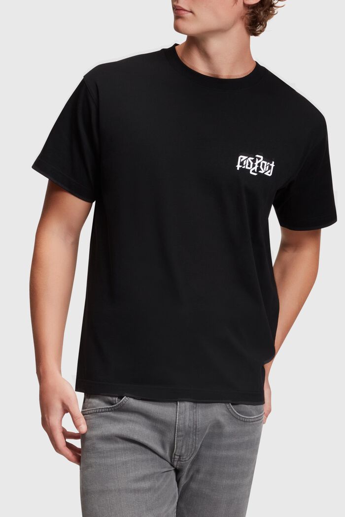 AMBIGRAM Mono T-Shirt, BLACK, detail image number 0