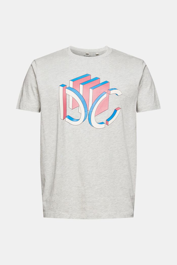 Jersey-T-Shirt mit grafischem 3D Logo-Print