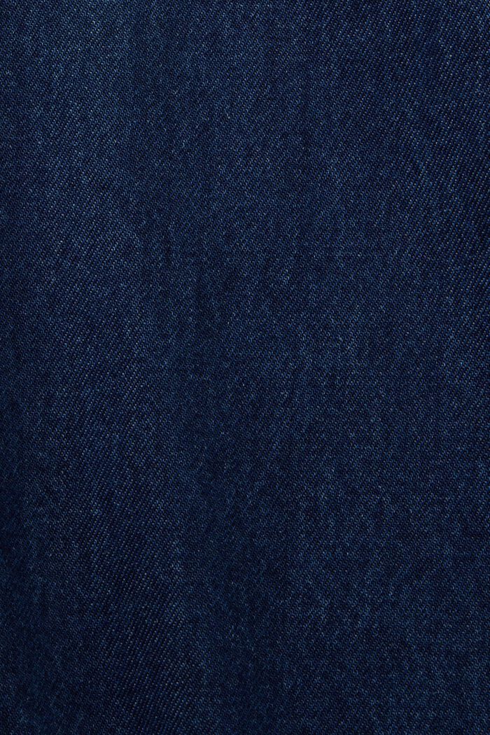 Jeanshemd in lockerer Passform, BLUE MEDIUM WASHED, detail image number 5