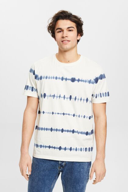 Batik-T-Shirt aus Baumwolle, ICE, overview