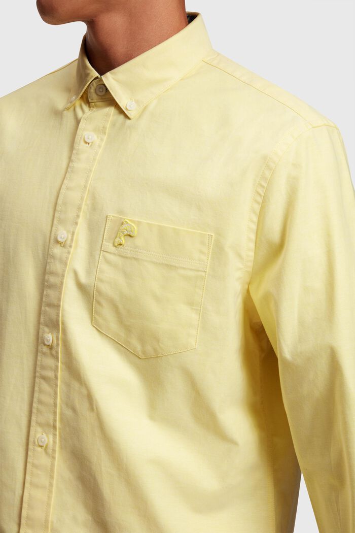 Regular-Fit-Oxfordhemd, SUNFLOWER YELLOW, detail image number 2