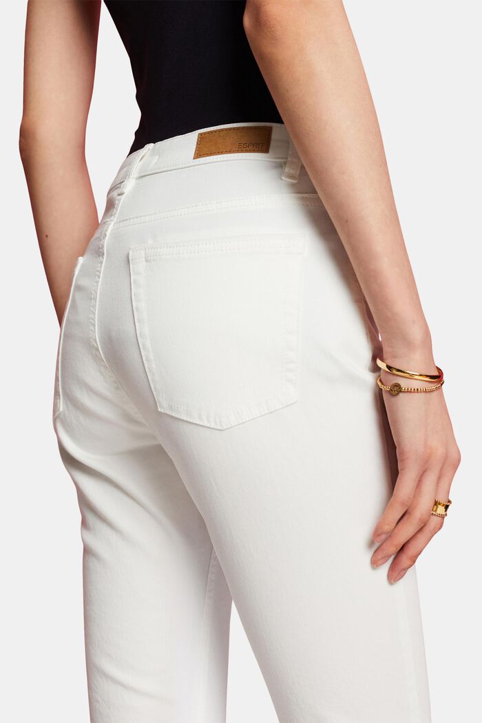 Capri-Jeans, Mid-Rise, WHITE, detail image number 2