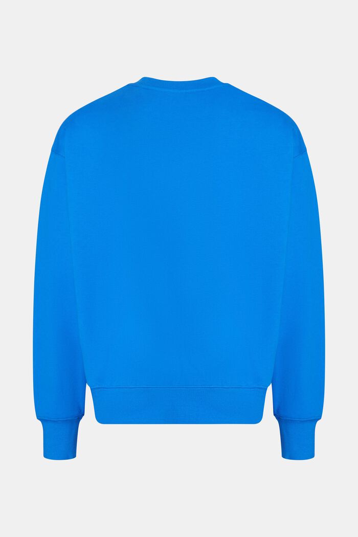 Yagi Archive Sweatshirt mit Grafik-Print, BRIGHT BLUE, detail image number 5