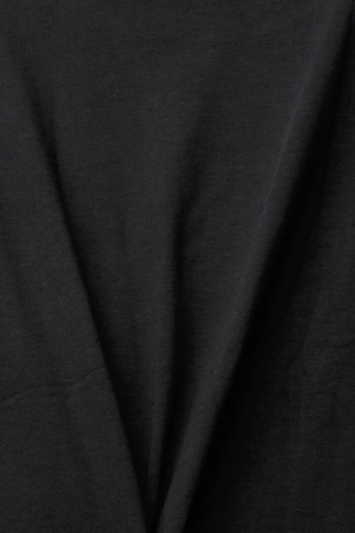 Pyjama-Top, BLACK, detail image number 1