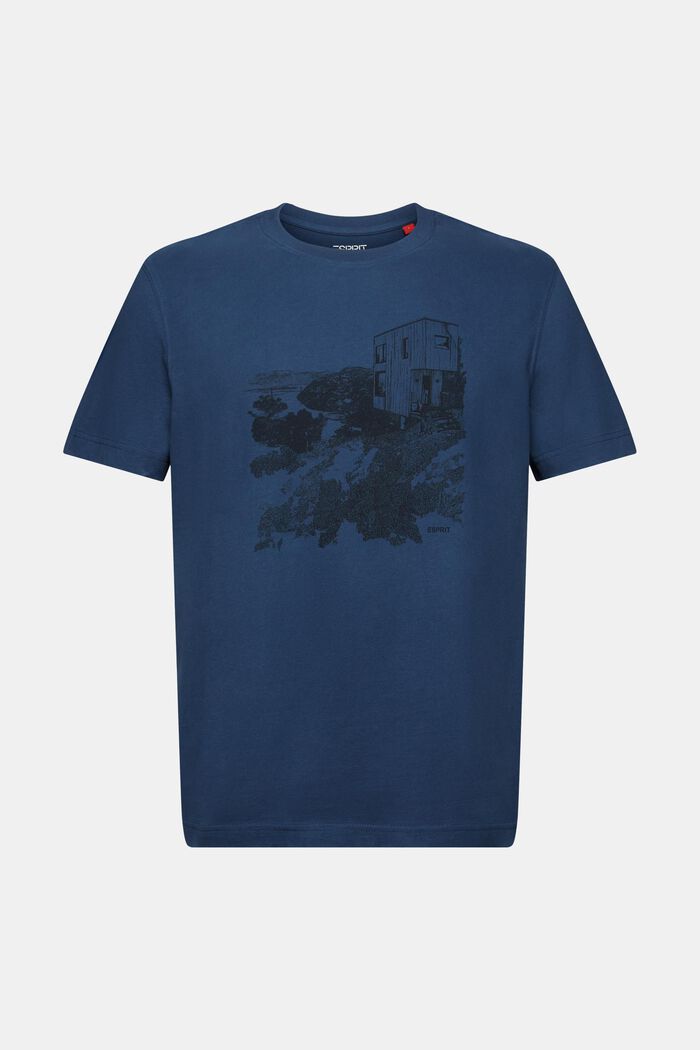 T-Shirt mit Grafikprint, BLUE, detail image number 6