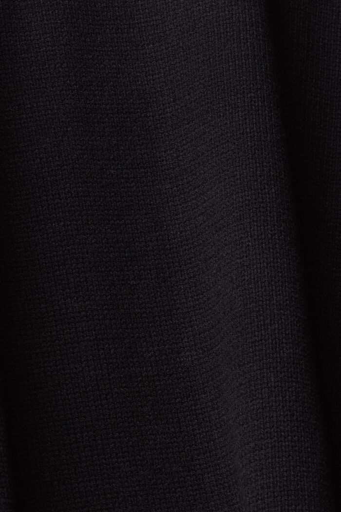 Pullover aus Jacquardstrick, BLACK, detail image number 5