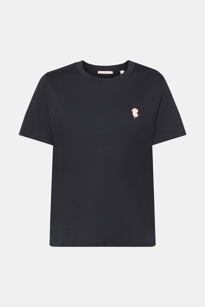 T-Shirt mit Print, BLACK, detail image number 5
