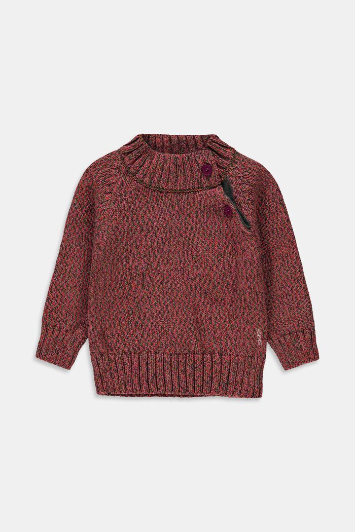 Sweaters, BERRY PURPLE, detail image number 0