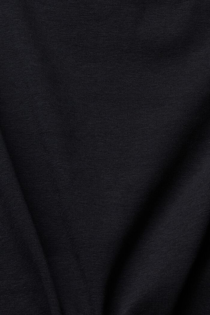 T-Shirt mit Cut-Out, BLACK, detail image number 1