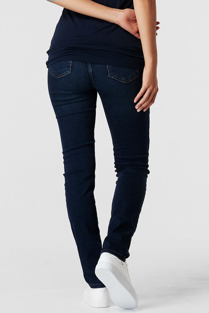 Stretch-Jeans mit Überbauchbund, DARK WASHED, detail image number 0