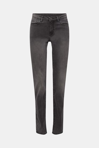 Mid-Rise-Stretchjeans in Slim Fit, Dual Max