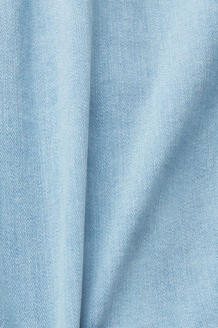 Jeansjacke in schmaler Passform, BLUE BLEACHED, detail image number 4