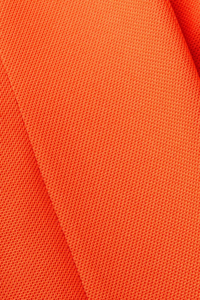 Mantel mit umgekehrtem Reverskragen, ORANGE RED, detail image number 5