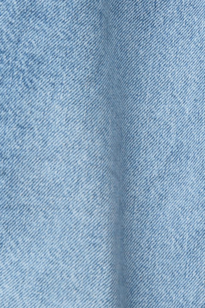Mini-Latzkleid aus Denim, BLUE MEDIUM WASHED, detail image number 6
