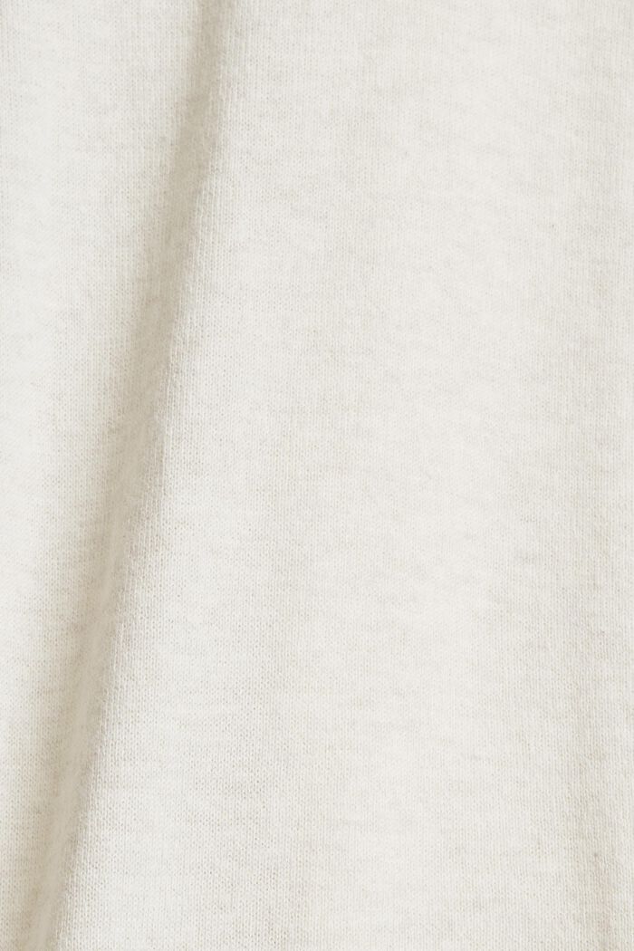 Pullover mit Hoodie, 100% Baumwolle, SAND, detail image number 4