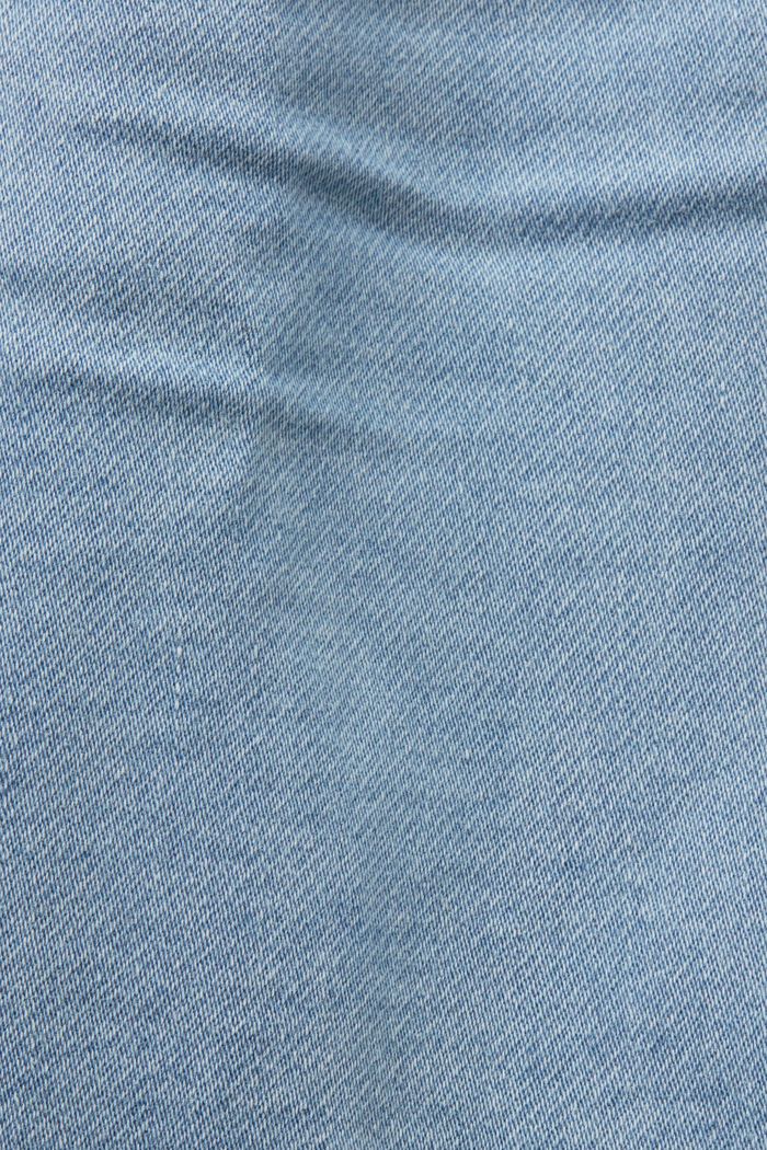 Jeans-Minirock im Jogger-Stil, BLUE LIGHT WASHED, detail image number 6