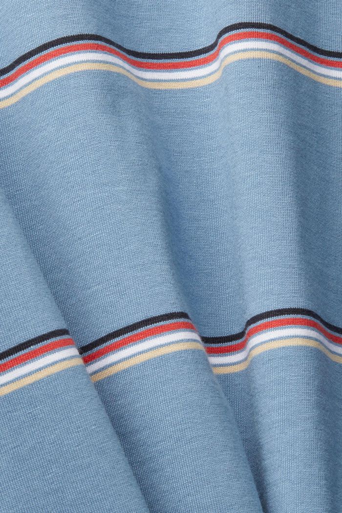 Jersey-T-Shirt mit Streifen, BLUE, detail image number 5