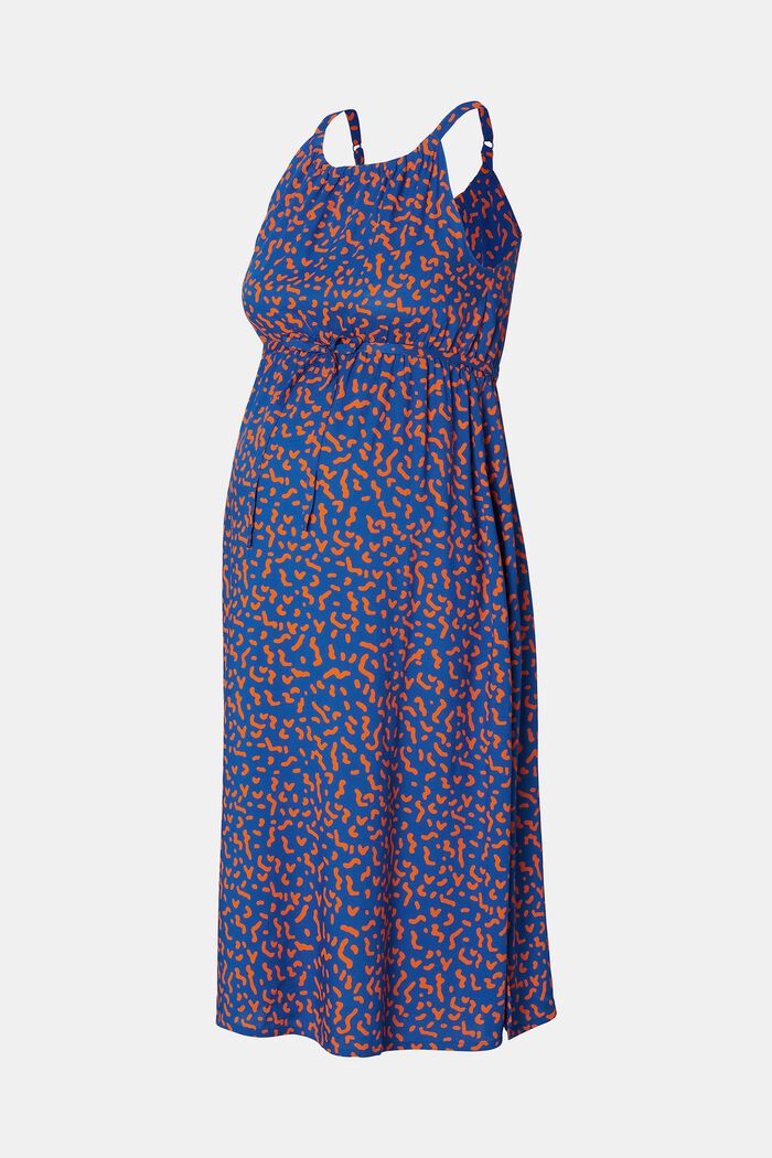 MATERNITY Ärmelloses Kleid mit Print, ELECTRIC BLUE, detail image number 4