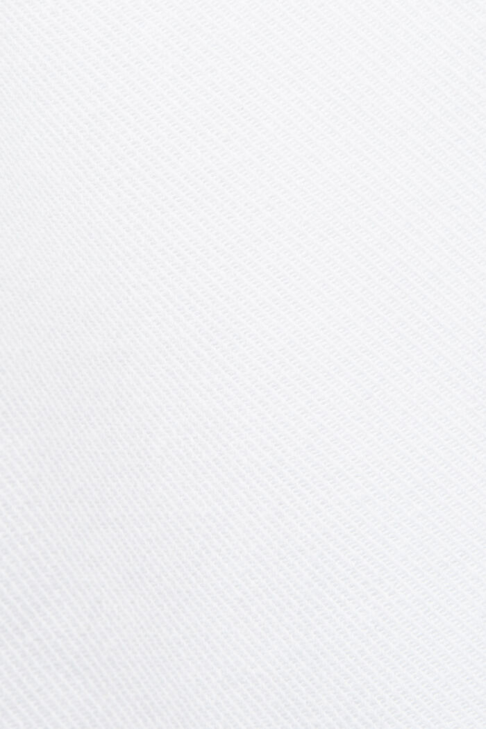 Twill-Overshirt, 100 % Baumwolle, WHITE, detail image number 4