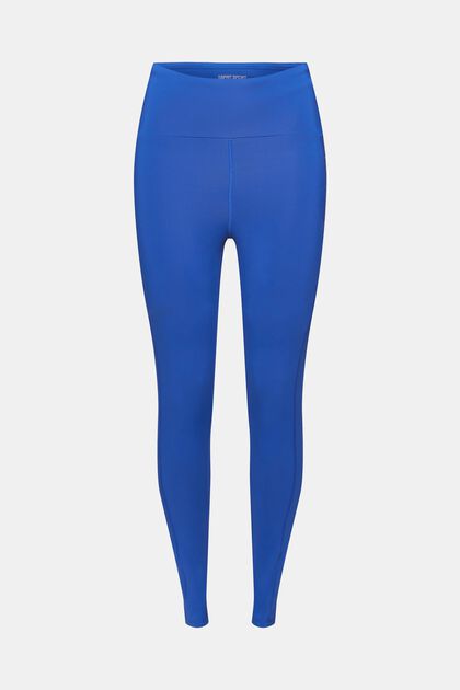 Sportleggings mit E-DRY-Finish, BRIGHT BLUE, overview