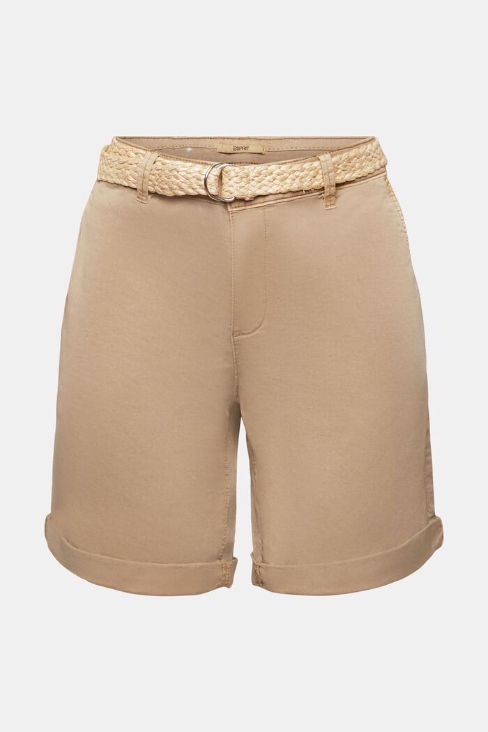 Chino-Shorts, TAUPE, detail image number 6