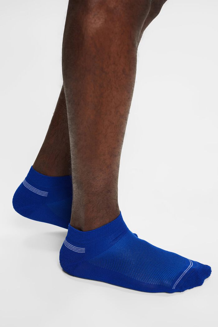 3er-Pack Sneakersocken mit Mesh-Struktur, BLACK/BLUE, detail image number 2