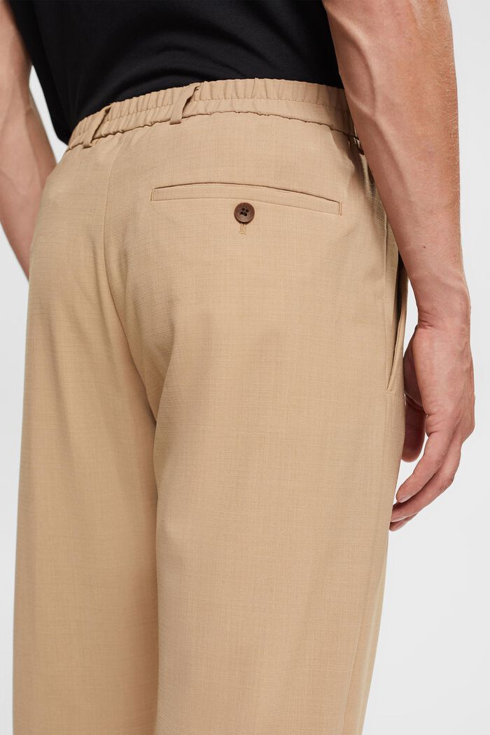 WAFFLE STRUCTURE Mix & Match Hose, BEIGE, detail image number 4