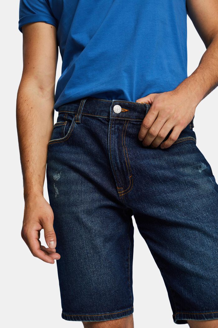 Jeans-Bermudashorts, BLUE LIGHT WASHED, detail image number 2