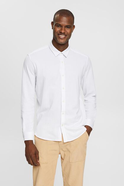 Zweifarbiges Shirt, WHITE, overview