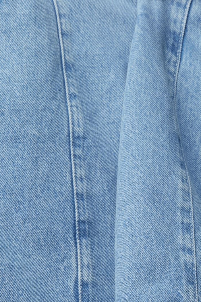 Jeansrock aus 100% Organic Cotton, BLUE MEDIUM WASH, detail image number 4
