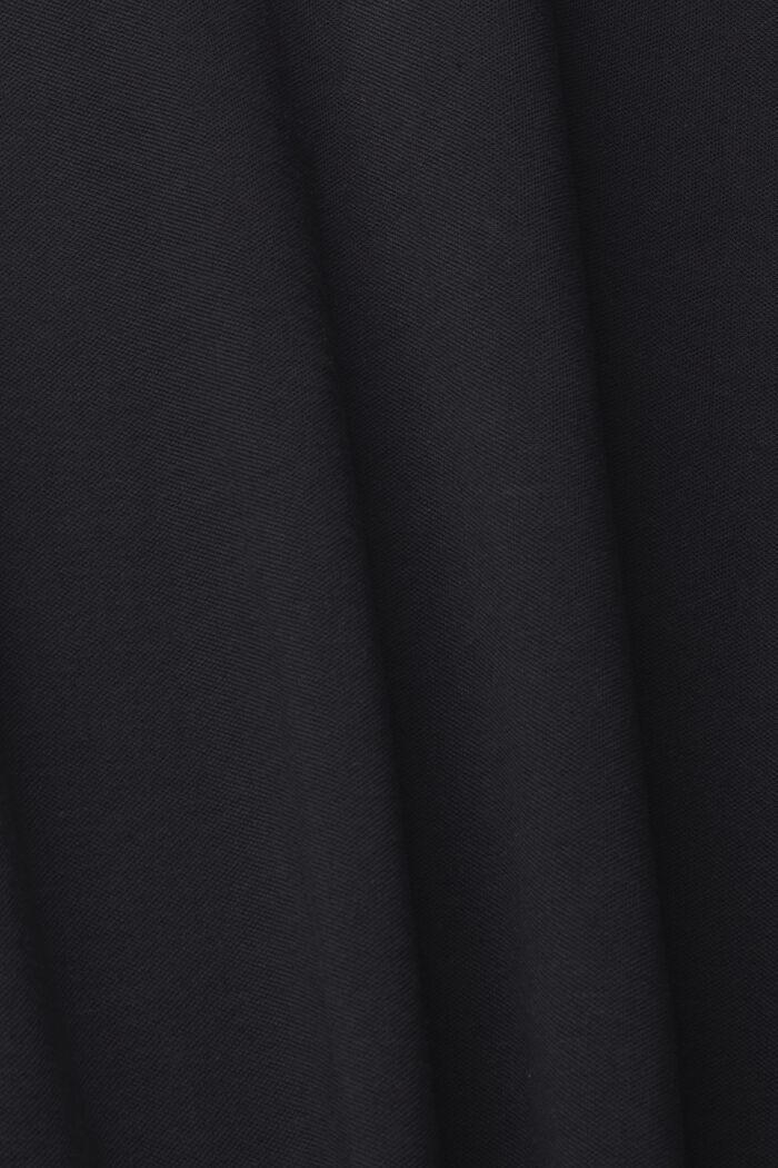 Sport-Shirt im Polo-Look, BLACK, detail image number 4