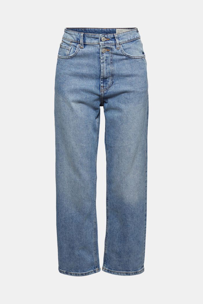 Knöchellange Jeans mit Fashion-Fit, BLUE LIGHT WASHED, detail image number 6