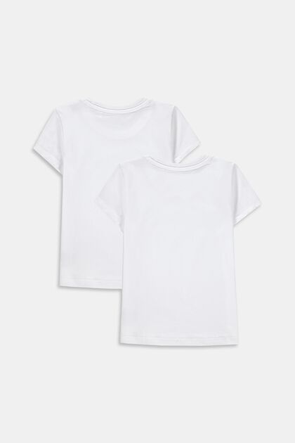 2-er-Pack T-Shirts aus 100% Baumwolle