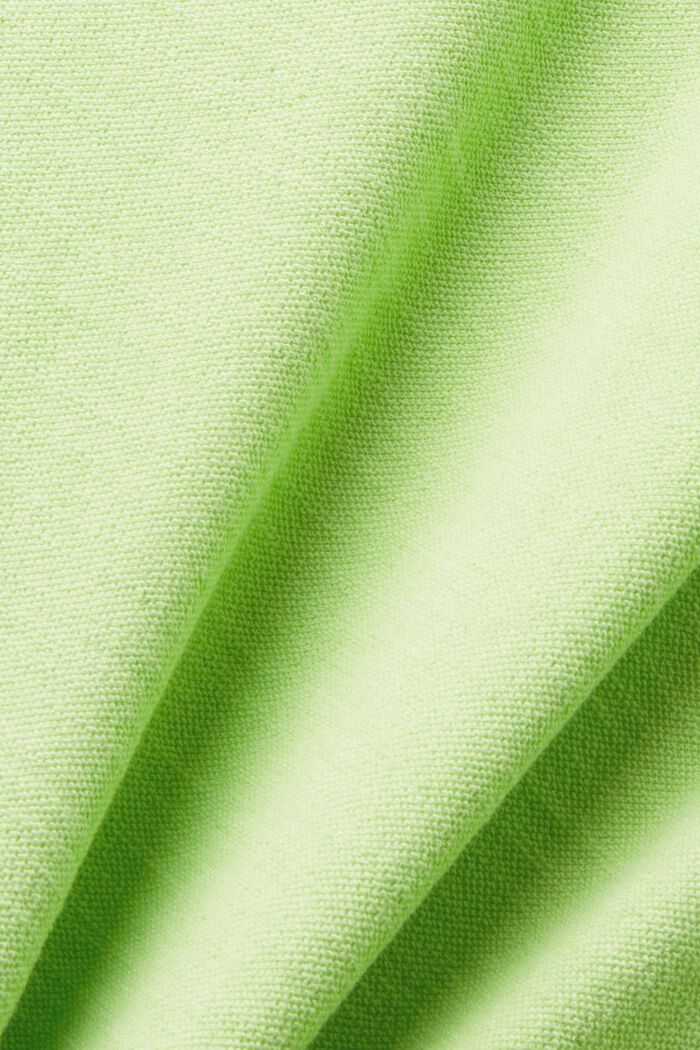 Sweatshirt mit Struktur, CITRUS GREEN, detail image number 5